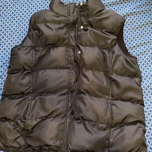 Black Puffer Vest Jacket